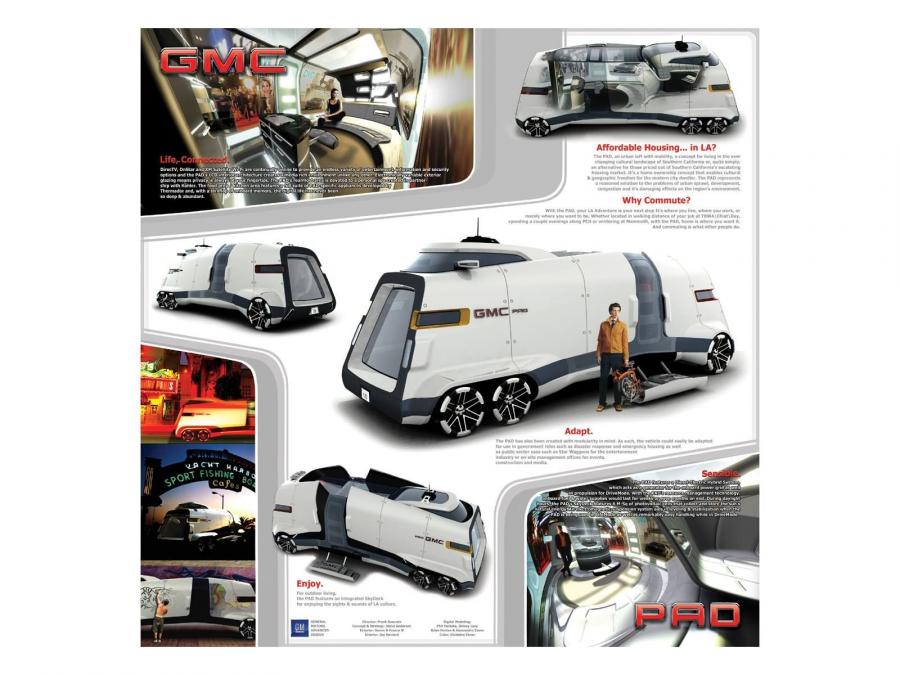 GMC PAD Concept 2006 года  (фото 5 из 8)